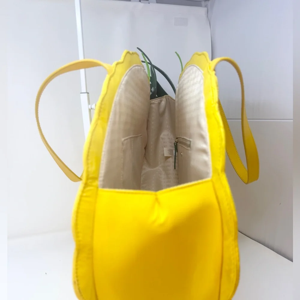 Kate Spade New York Wing It Pineapple Shoulder Tote